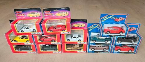 Vintage modelauto's van Super Racers & Mini Sportwagen, Hobby en Vrije tijd, Modelauto's | Overige schalen, Zo goed als nieuw