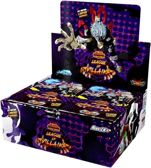 My Hero Academia CCG - Series 4 - League of Villains Booster, Hobby en Vrije tijd, Verzamelkaartspellen | Overige, Nieuw, Boosterbox