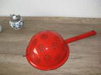 emaille rood vergiet, Antiek en Kunst, Ophalen of Verzenden
