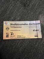 Borussia Dortmund - Kaiserslautern ticket 23-10-2000, Verzamelen, Sportartikelen en Voetbal, Ophalen of Verzenden
