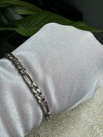 Zilveren armband 925 Italy 19cm, Sieraden, Tassen en Uiterlijk, Armbanden, Verzenden, Zo goed als nieuw, Zilver