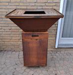 Mooie corten stalen BBQ, Tuin en Terras, Haardhout, Minder dan 3 m³, Ophalen, Overige houtsoorten, Blokken