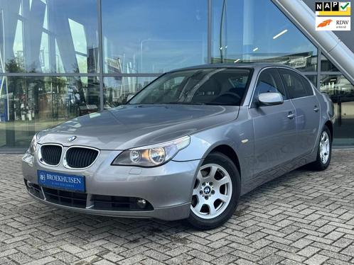 BMW 5-serie 525i Executive N.A.P 192pk Automaat / Schuifdak, Auto's, BMW, Bedrijf, Te koop, 5-Serie, ABS, Airconditioning, Alarm