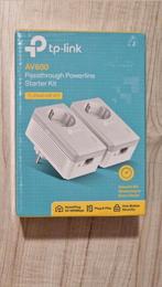 AV600 Passthrough Powerline Starter Kit Wifi-extender, Computers en Software, Netwerk switches, Ophalen of Verzenden, Nieuw