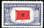 USA Verenigde Staten 916-pf - Vlag van Albanie, Ophalen of Verzenden, Noord-Amerika, Postfris