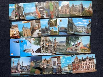 70 ansichtkaarten steden beschikbaar voor biedingen