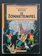 Kuifje en de zonnetempel 1949, Eerste druk? Tintin, Hergé, Boeken, Gelezen, Eén stripboek, Ophalen of Verzenden, Hergé
