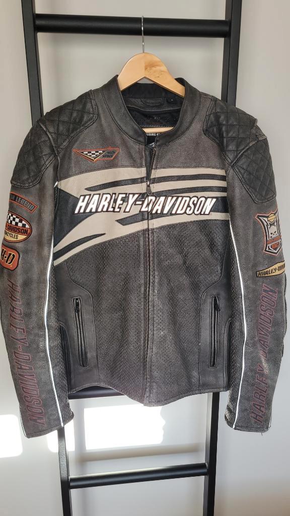 Harley Davidson perforated Sprocket Racing jacket, Motoren, Kleding | Motorkleding, Jas | leer, Heren, Nieuw zonder kaartje, Ophalen of Verzenden