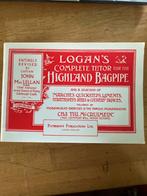 Logan's Highland Bagpipe Tutor, Wereldmuziek, Les of Cursus, Zo goed als nieuw, Overige instrumenten