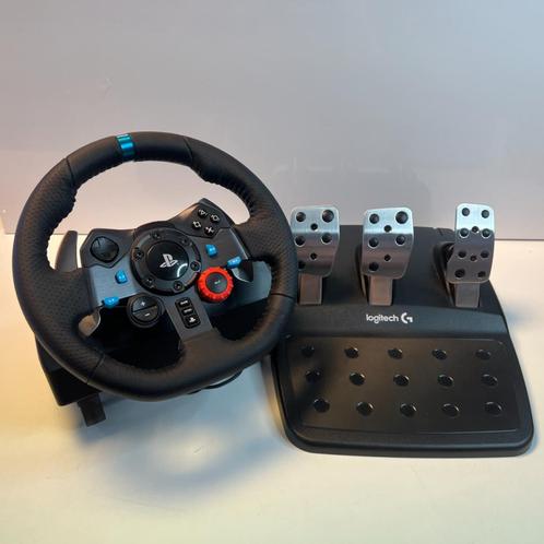 Logitech G29 Driving Force racestuur Met pedalen | Nette sta, Spelcomputers en Games, Spelcomputers | Sony PlayStation 1, Zo goed als nieuw