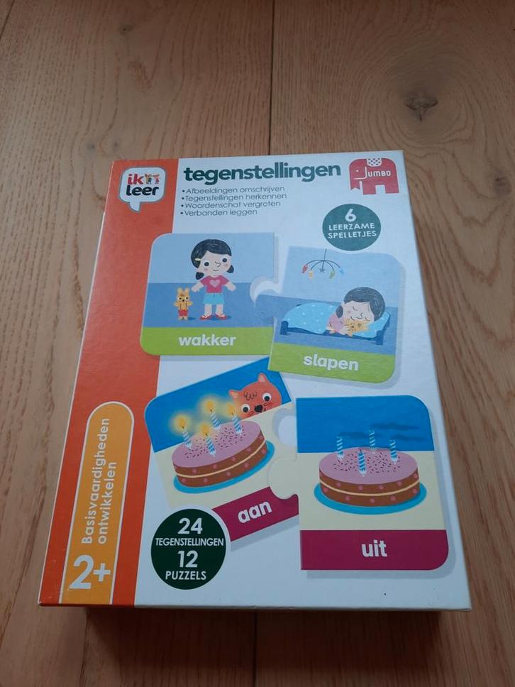 Ik leer tegenstellingen (Jumbo), Kinderen en Baby's, Speelgoed | Educatief en Creatief, Gebruikt, Ontdekken, Ophalen of Verzenden