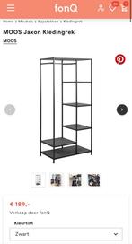 MOOS Jaxon kledingrek/Kapstok metaal industrieel (fonQ), Ophalen, Zo goed als nieuw, Staande kapstok, 150 tot 200 cm