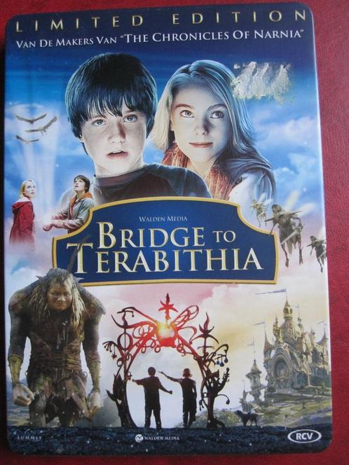 Bridge to Terabithia (2006) steelbook, Cd's en Dvd's, Dvd's | Avontuur, Zo goed als nieuw, Boxset, Vanaf 9 jaar, Ophalen of Verzenden