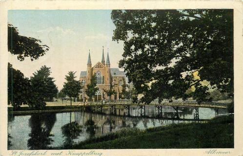 (381-378-033) Alkmaar St. Jozefskerk, Verzamelen, Ansichtkaarten | Nederland, Noord-Holland, Verzenden