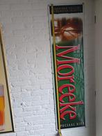 Groot emaille bier bord, Verzamelen, Biermerken, Ophalen, Zo goed als nieuw, Reclamebord, Plaat of Schild, Overige merken
