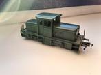 Groene locomotief - Gebruikt, Gebruikt, Fleischmann, Ophalen of Verzenden, Gelijkstroom