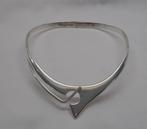 Zilveren Massieve modernist spang /collier Mexico nr.1192, Verzenden, Zo goed als nieuw, Zilver, Zilver