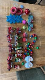 Diverse kerstversieringen onbreekbaar, Ophalen of Verzenden, Gebruikt