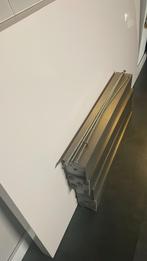 Witte Eettafel - 160x90 cm, Doe-het-zelf en Verbouw, Platen en Panelen, Ophalen, Gebruikt, Hout, 20 tot 50 mm