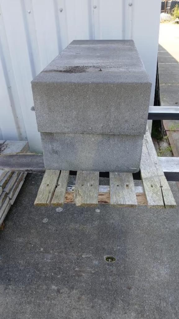 Restpartij stenen 100 x 40 x 20 x 4 cm, Tuin en Terras, Tegels en Klinkers, Zo goed als nieuw, Klinkers, Beton, 10 m² of meer