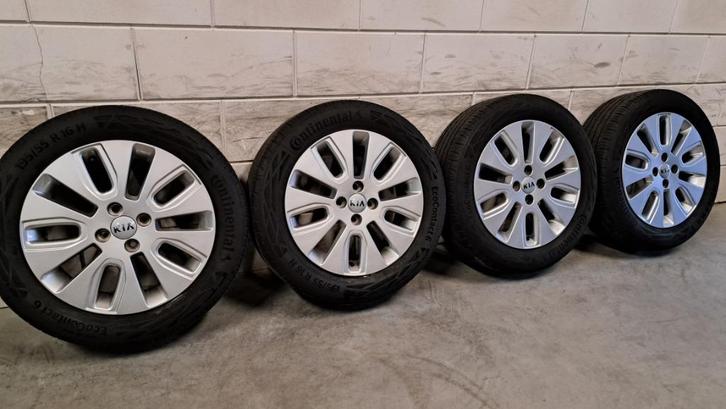 Lichtmetalen velgen Kia Rio Stonic Swift Yaris 195/55/16, Auto-onderdelen, Banden en Velgen, Banden en Velgen, Zomerbanden, 16 inch
