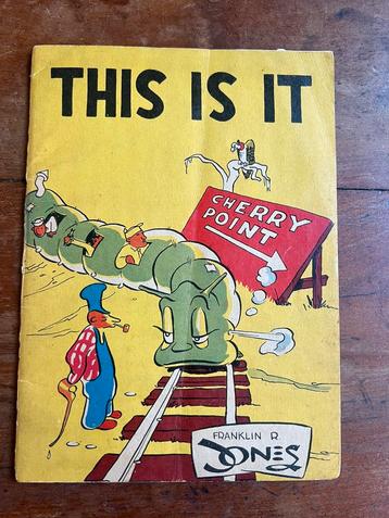 WO2 USMC Amerikaans cartoon boek 1945 comic humor vermaak beschikbaar voor biedingen