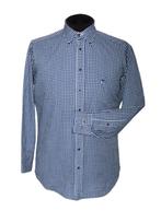 Etro shirt, geruit overhemd, donkerblauw, Mt. 38 / S, Blauw, Halswijdte 38 (S) of kleiner, Ophalen of Verzenden, Zo goed als nieuw