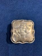 Antiek zilver pillendoosje te koop, Ophalen of Verzenden, Zilver