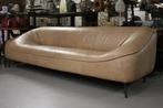 Gave luxe bank GLOBE Jess Design metaal leer naturel vintage, Ophalen, Gebruikt, Metaal