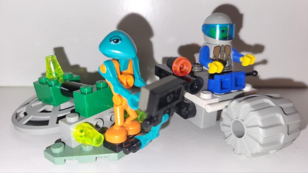 Lego 1195 Alien Encounter, Kinderen en Baby's, Speelgoed | Duplo en Lego, Verzenden, Zo goed als nieuw, Complete set, Lego