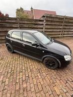 Opel Corsa 1.2 16V Twinport 5D 2005 Zwart, Auto's, Opel, Voorwielaandrijving, 450 kg, 4 cilinders, 1229 cc