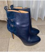 Laarzen Zara maat 37 blauw, Blauw, Zara, Ophalen of Verzenden, Zo goed als nieuw