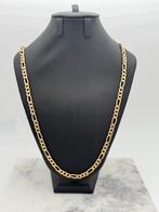 Mooie 14 karaat geelgouden figaro ketting 66 cm, Nieuw, Ophalen of Verzenden, Nvt, Nvt