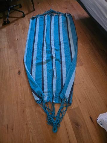 Hangmat - Blauw gestreept beschikbaar voor biedingen