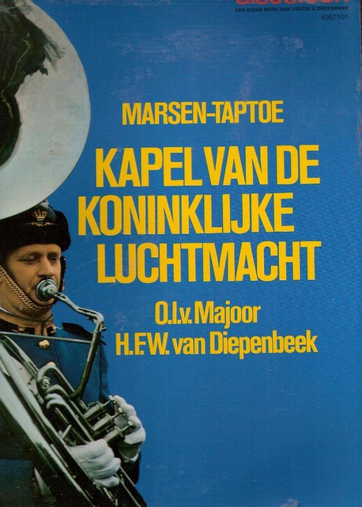 Kapel Koninklijke Luchtmacht -Marsen Taptoe - Discofoon LP, Verzamelen, Militaria | Algemeen, Luchtmacht, Nederland, Ophalen