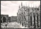 Milaan - Piazza Duomo - fotokaart, Verzamelen, Ongelopen, Verzenden, Italië