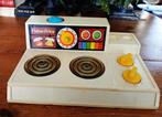 Vintage fisher price kookplaat kookstel fornuis kookwekker, Ophalen of Verzenden, Gebruikt, Speelset
