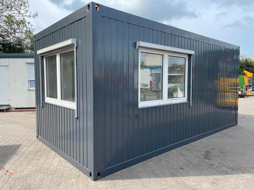 Zeer nette, goed geïsoleerde kantoorunit bouwkeet, Zakelijke goederen, Machines en Bouw | Keten en Containers, Ophalen of Verzenden