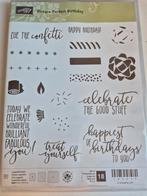 Stampin Up, Picture Perfect Birthday. 145519, Ophalen of Verzenden, Gebruikt, Clearstamp