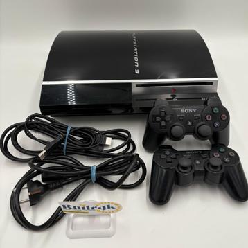Sony Playstation 3 80Gb incl. 2 controllers - Met garantie beschikbaar voor biedingen