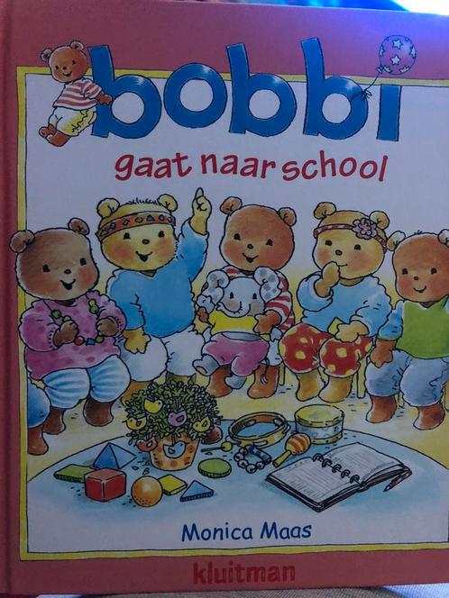 Monica Maas - Bobbi gaat naar school, Boeken, Kinderboeken | Baby's en Peuters, Zo goed als nieuw, Ophalen of Verzenden