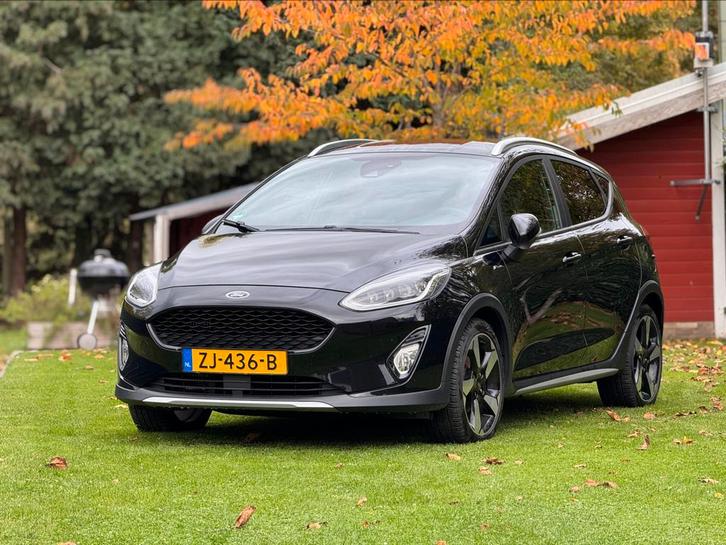 Ford Fiësta 1.0 Ecoboost 100pk 5dr 2019 Zwart, Auto's, Ford, Particulier, Fiësta, Adaptieve lichten, Adaptive Cruise Control, Airbags