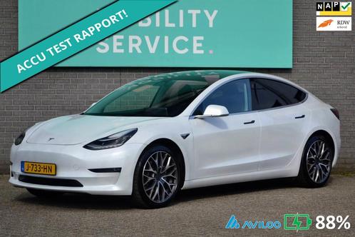Tesla Model 3 Long Range AWD 75 kWh SOH88% Pano AutoPilot LE, Auto's, Tesla, Bedrijf, Te koop, Model 3, 4x4, ABS, Airbags, Airconditioning