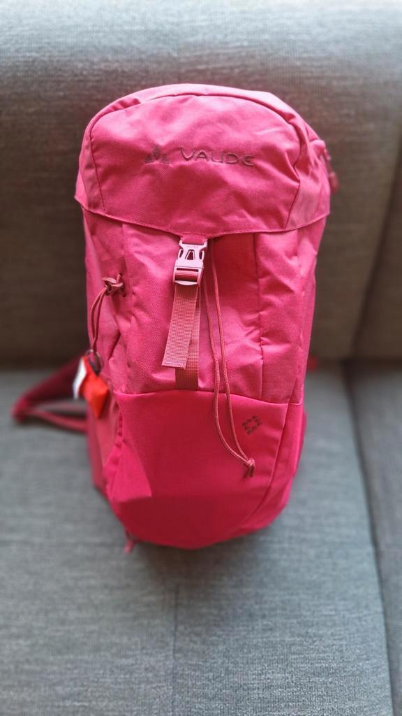 Vaude Skomer 16 Rugzak - met regenhoes! Karmozijnrood, Sieraden, Tassen en Uiterlijk, Tassen | Rugtassen, Ophalen of Verzenden