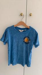 H&M Liunic. Tshirt. Blauw. Badstof. Maat 110/116, Jongen of Meisje, H&M, Ophalen of Verzenden, Zo goed als nieuw