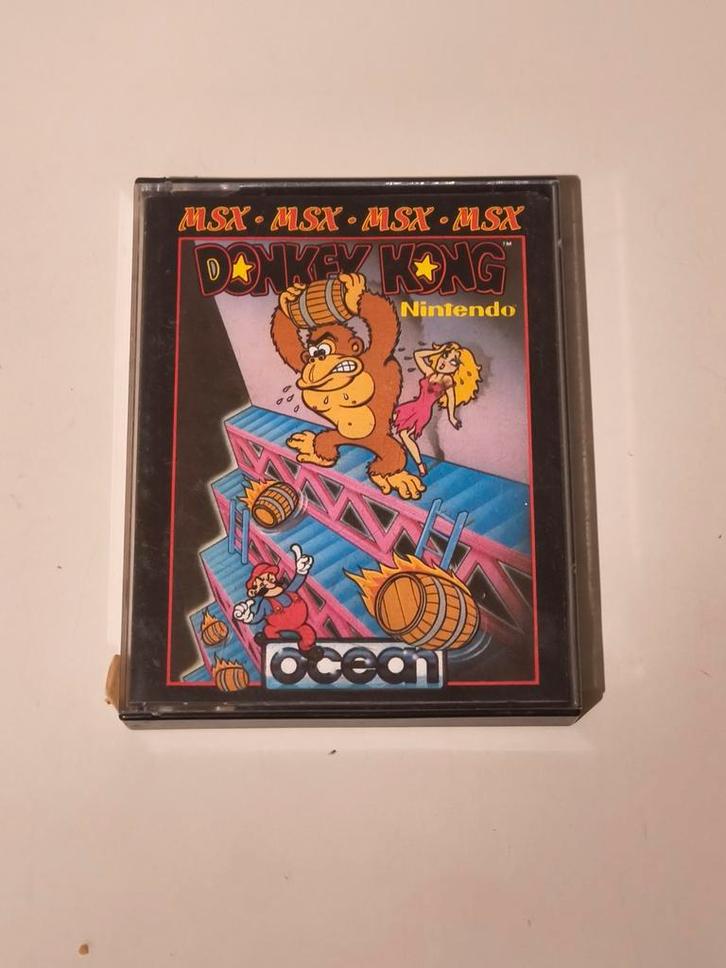 Donkey Kong MSX Nintendo - Klassieker!, Spelcomputers en Games, Games | Nintendo Game Boy, Gebruikt, Platform, 1 speler, Vanaf 7 jaar