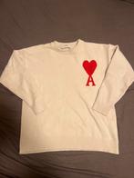 Ami Paris trui - Maat S (valt klein), Ophalen of Verzenden, Gedragen, Maat 46 (S) of kleiner, Wit