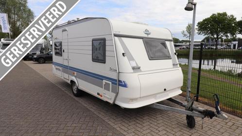 Hobby De luxe Easy 460 UFE - Voortent + luifel, Caravans en Kamperen, Caravans, Bedrijf, tot en met 3, 750 - 1000 kg, Rondzit