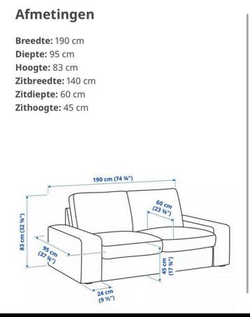IKEA Kivik bankstel grijs - afbeelding 3