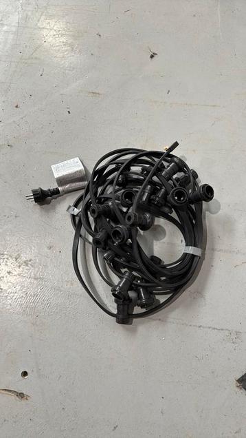 Prikkabel 10 meter / 20 fittingen (outdoor) beschikbaar voor biedingen